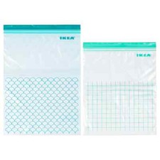 IKEA ISTAD Resealable Bags Zip