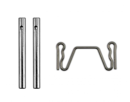 Rear brake pad - pins, &