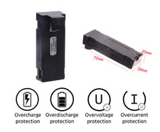 3.7V 1800mAh Rechargeable