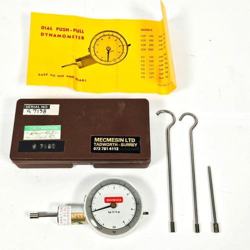 Mecmesin dial push - dial, pull