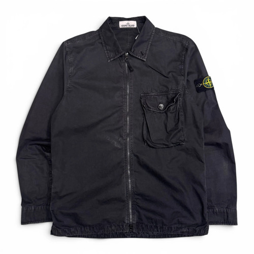 Stone island zip shirt - stone,
