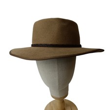 Akubra Pastoralist Original Australian Men's Brown Cowboy Hat Size 55 - Preloved
