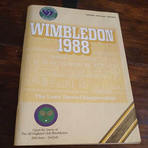 Souvenir 1988 wimbledon - 1988, tennis