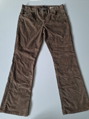 Y2k brown corduroy bootcut - corduroy,