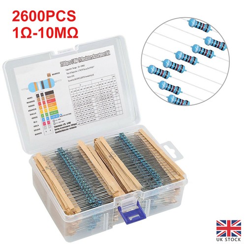 2600pcs resistors assortment - 2600pcs,