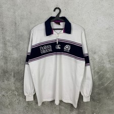 SCOTLAND 2000 2002 AWAY RUGBY UNION SHIRT CANTERBURY NATIONAL JERSEY SIZE XL