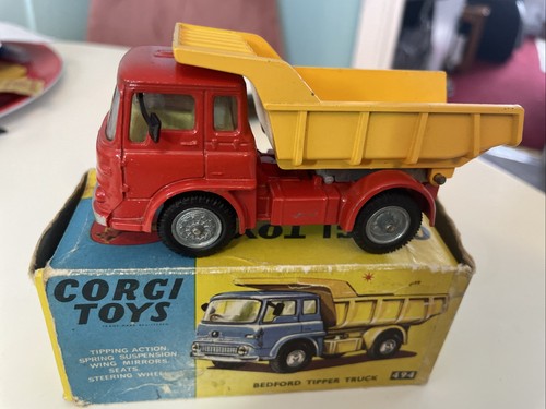 Corgi 494 bedford tipper - bedford,