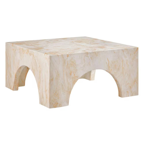 Valen arched concrete coffee - concrete,