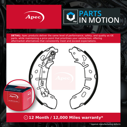 Brake shoes set - brake,