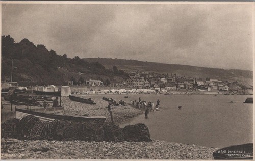 Dorset postcard lyme regis - dorset, postcard: