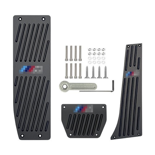 Aluminium non slip pedal - aluminium, non-slip