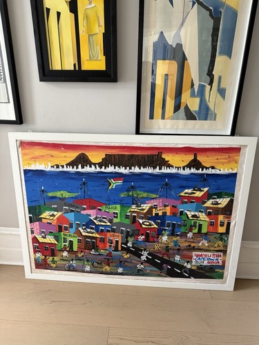 South african oil painting - oil,