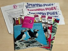 1960s Puffin Post Items No's