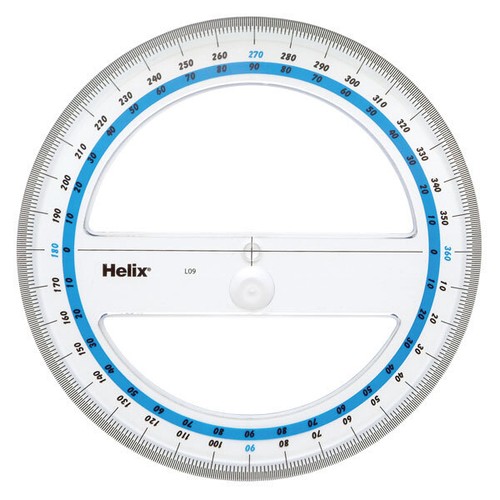 Helix l09010 protractor 360 - l09010,
