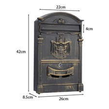 LARGE VINTAGE OUTDOOR LOCKABLE