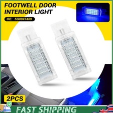 PAIR Blue Footwell Door