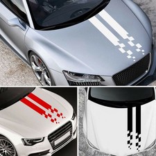 Racing Reflective Hood Stripes