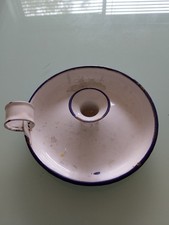 Vintage White Enamel Chamber