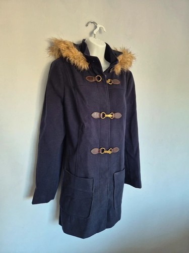 Bhs navy blue winter duffle - navy,