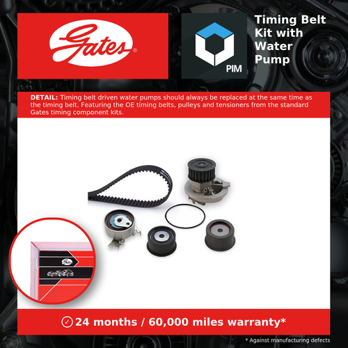Timing belt water pump - timing,