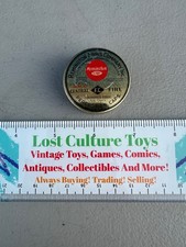 Vintage Remington Du Pont Percussion Caps Trimmed Edge Gold Tin (Empty)