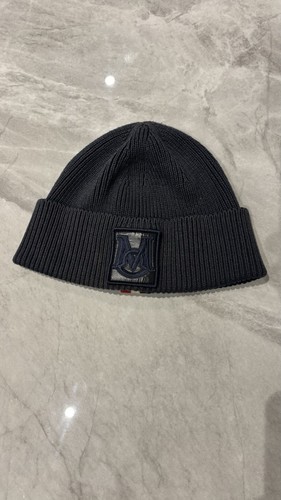 Navy moncler beanie - navy,