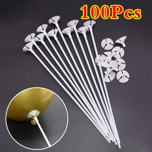 100pcs balloon sticks and - 100pcs, cups