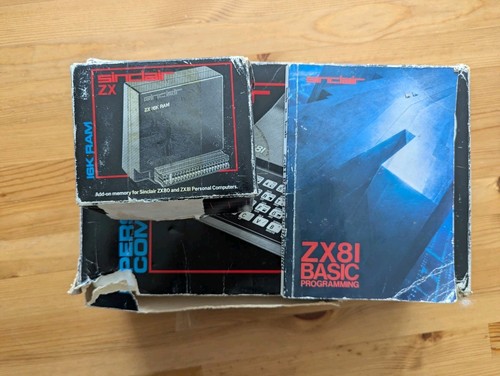 Working sinclair 81 - sinclair, zx