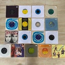 Job Lot 17 x 7" Single Vinyl Records Mixed Genres G to VG+