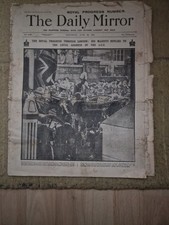 The Daily Mirror June 24th 1911 Vintage Newspaper