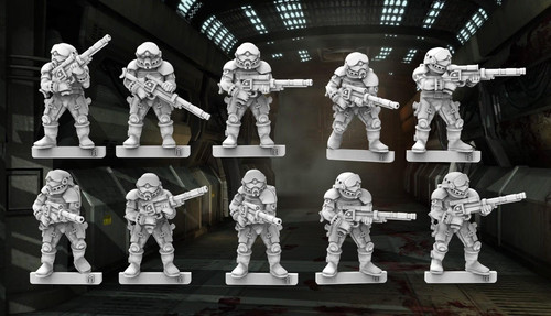 Galactic troopers set - set,