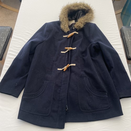 Ladies coat bhs size - 22, navy