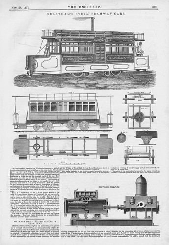 Grantham steam tramway cars - grantham's,