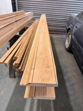 European solid oak skirting