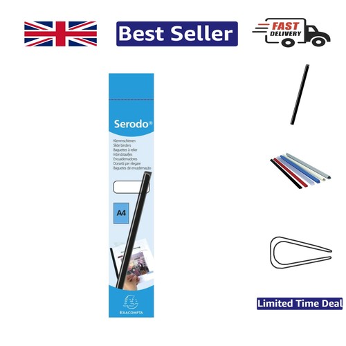 Ring slide binders black - d-ring,