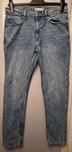Mens blue denim jeans 32 - mens,