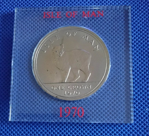 Manx cat 1970 uncirculated - cat,