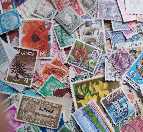 100 assorted world foreign