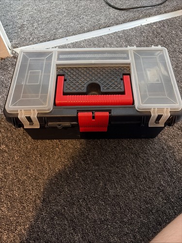 Small plastic toolbox - plastic, with