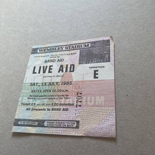 Live aid 1985 wembley - aid,