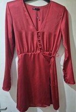 Zara Mid Length Satin Wrap