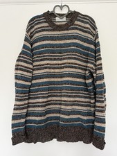 Mens Vintage 100% Shetland Wool Jumper UK 3XL 