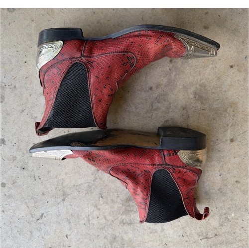 Rocka red boots python and - boots,