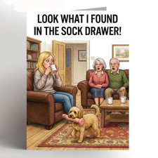 Funny birthday card - birthday,