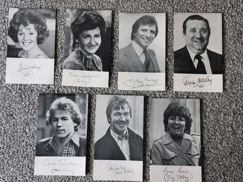 Coronation street s signed - 7,
