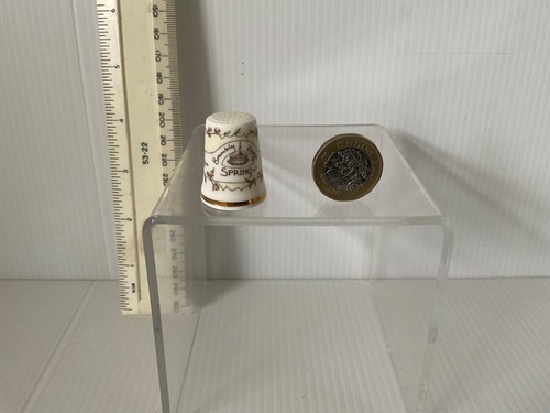 Vintage porcelain thimble - vintage,
