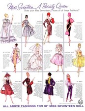 Vintage 18 inch Fashion Doll's