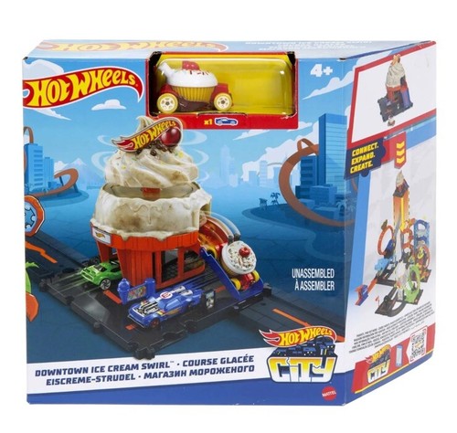Hot wheels city downtown ice - hot,