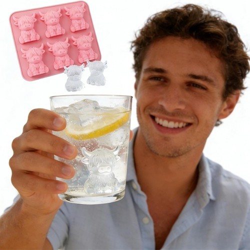 Highland cow ice cube - highland,