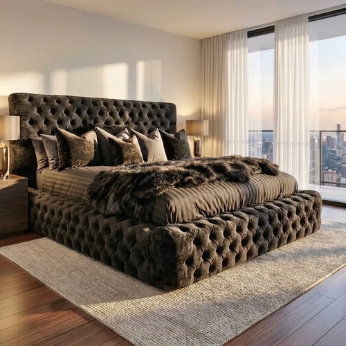 Ambassador bed with mattress - with,